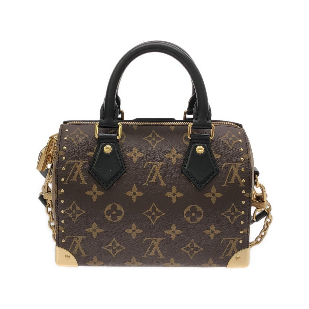 Louis Vuitton Speedy Trunk Monogram Reverse Boston Bag