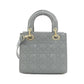 Christian Dior Lady Dior Patent Leather Handbag