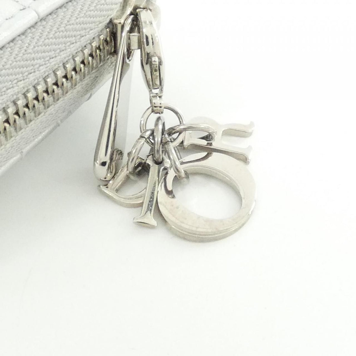 Christian Dior Lady Dior Voyageur Lambskin Coin Case