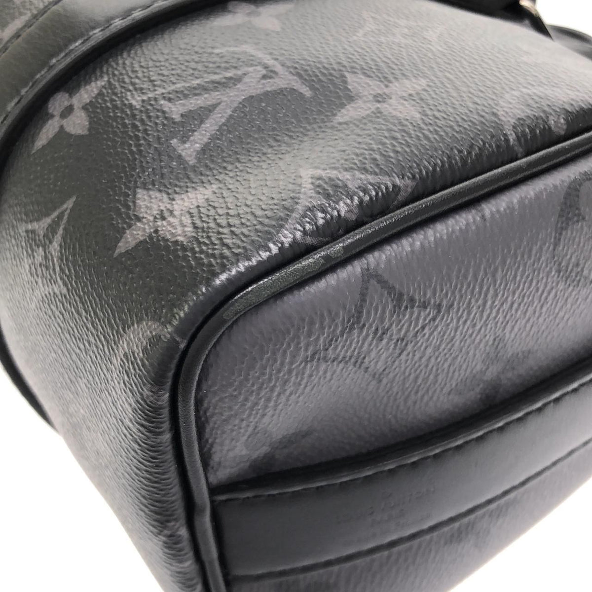 Louis Vuitton Monogram Eclipse Reverse Boston Bag