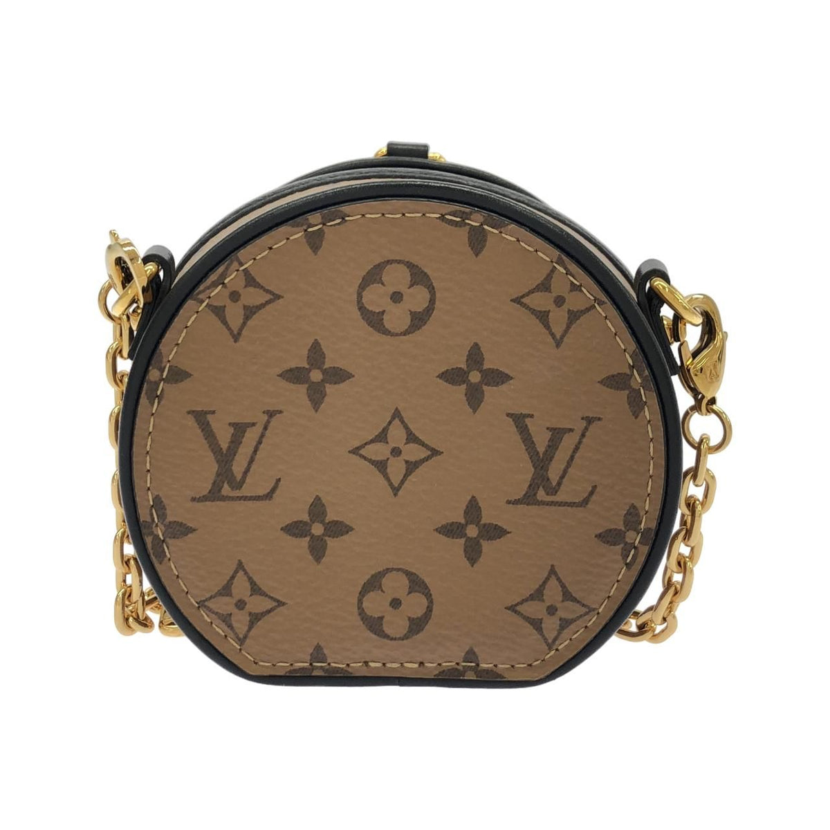 Louis Vuitton Boite Chapeau Necklace Monogram Reverse Shoulder Bag