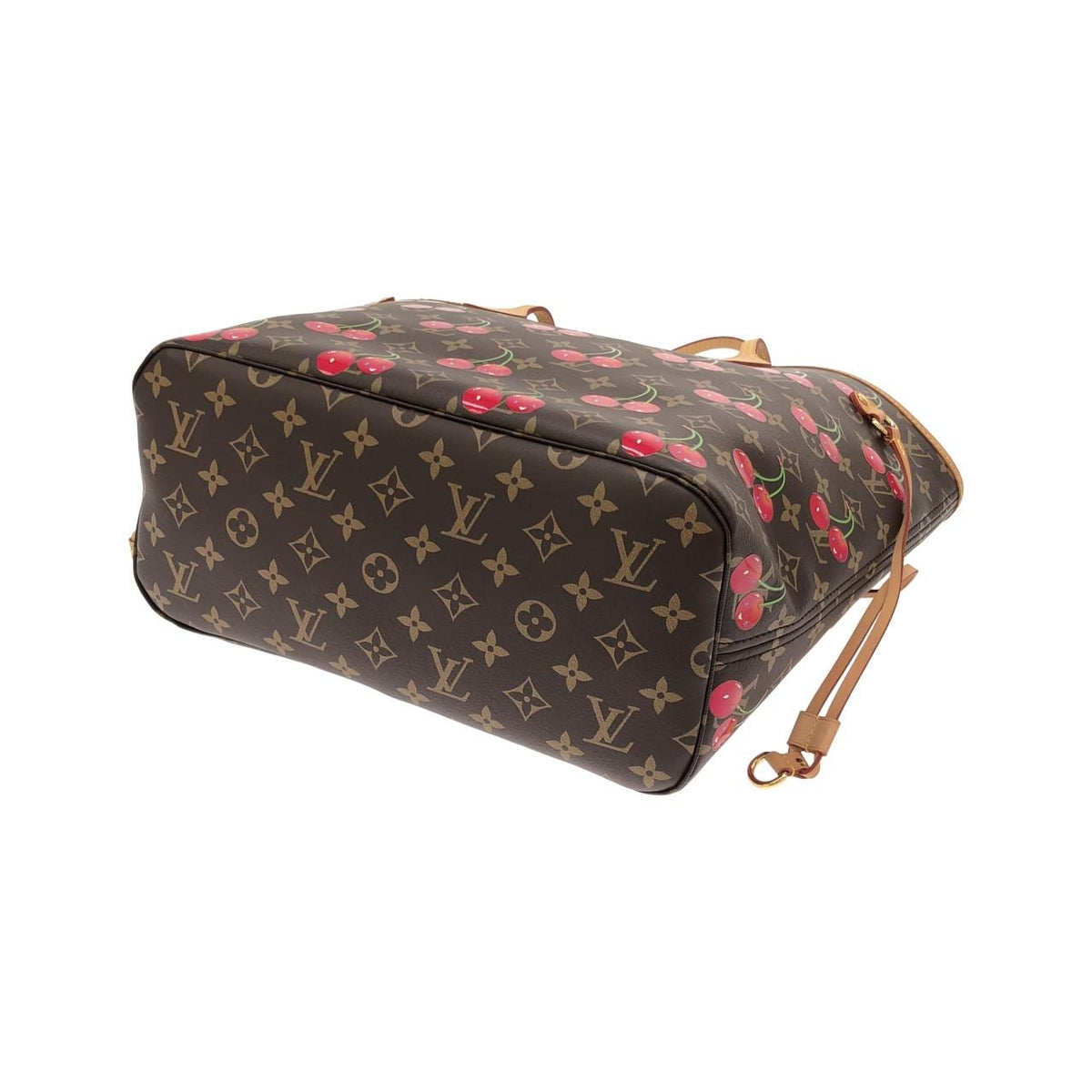 Louis Vuitton Monogram Cherry Neverfull Tote Limited