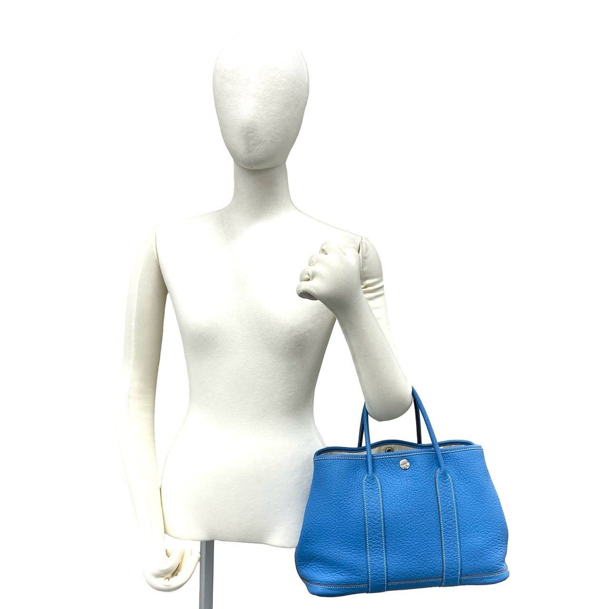 Hermes Garden Party TPM Leather Handbag