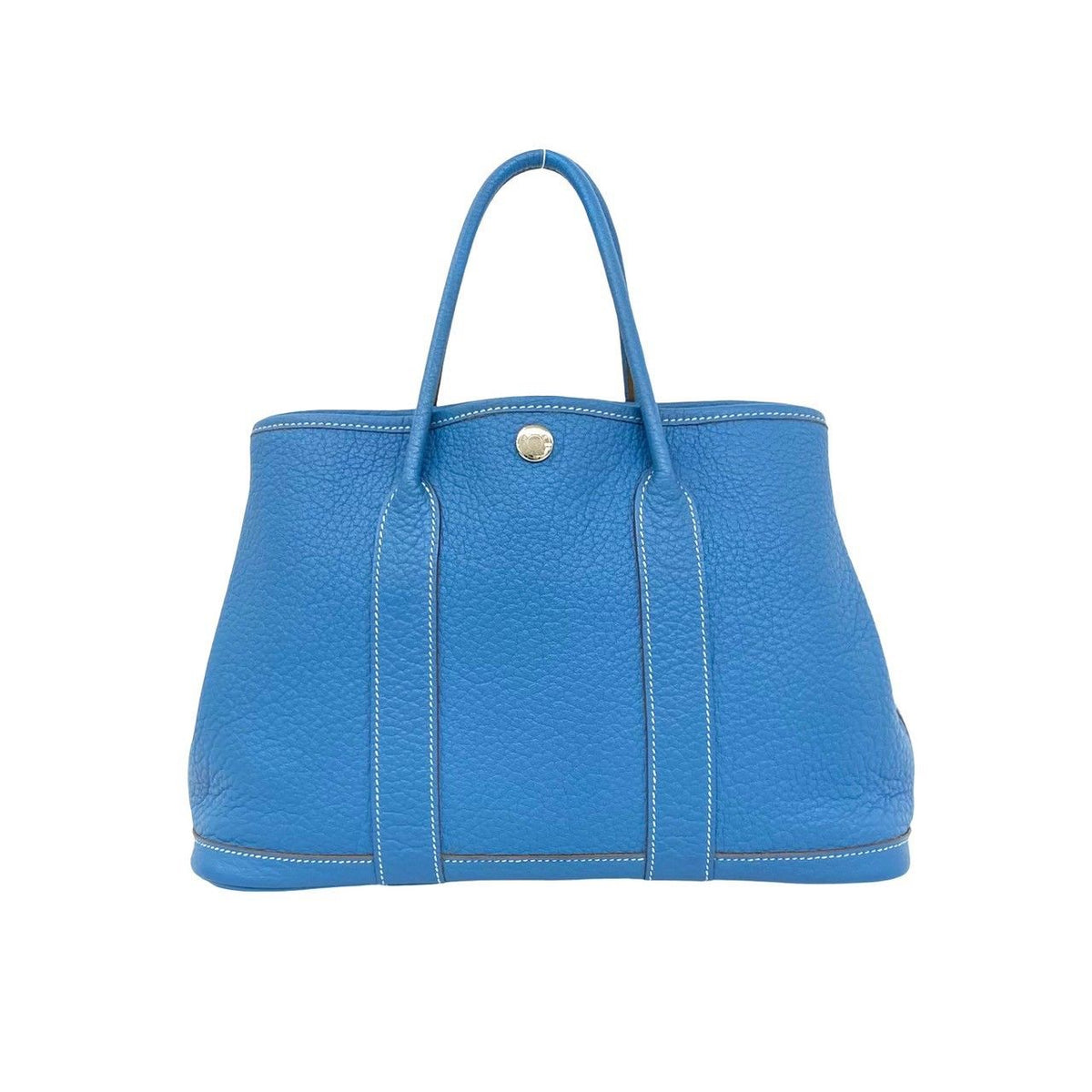 Hermes Garden Party TPM Leather Handbag