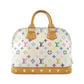 Louis Vuitton Alma Coated Canvas Handbag