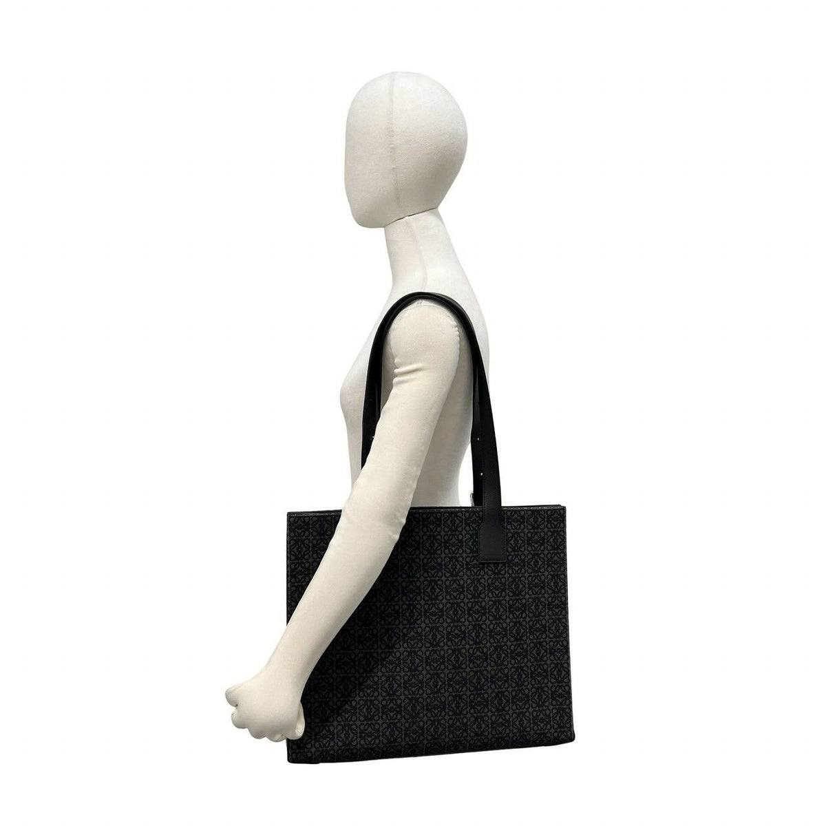Loewe Anagram Canvas Leather Tote bag