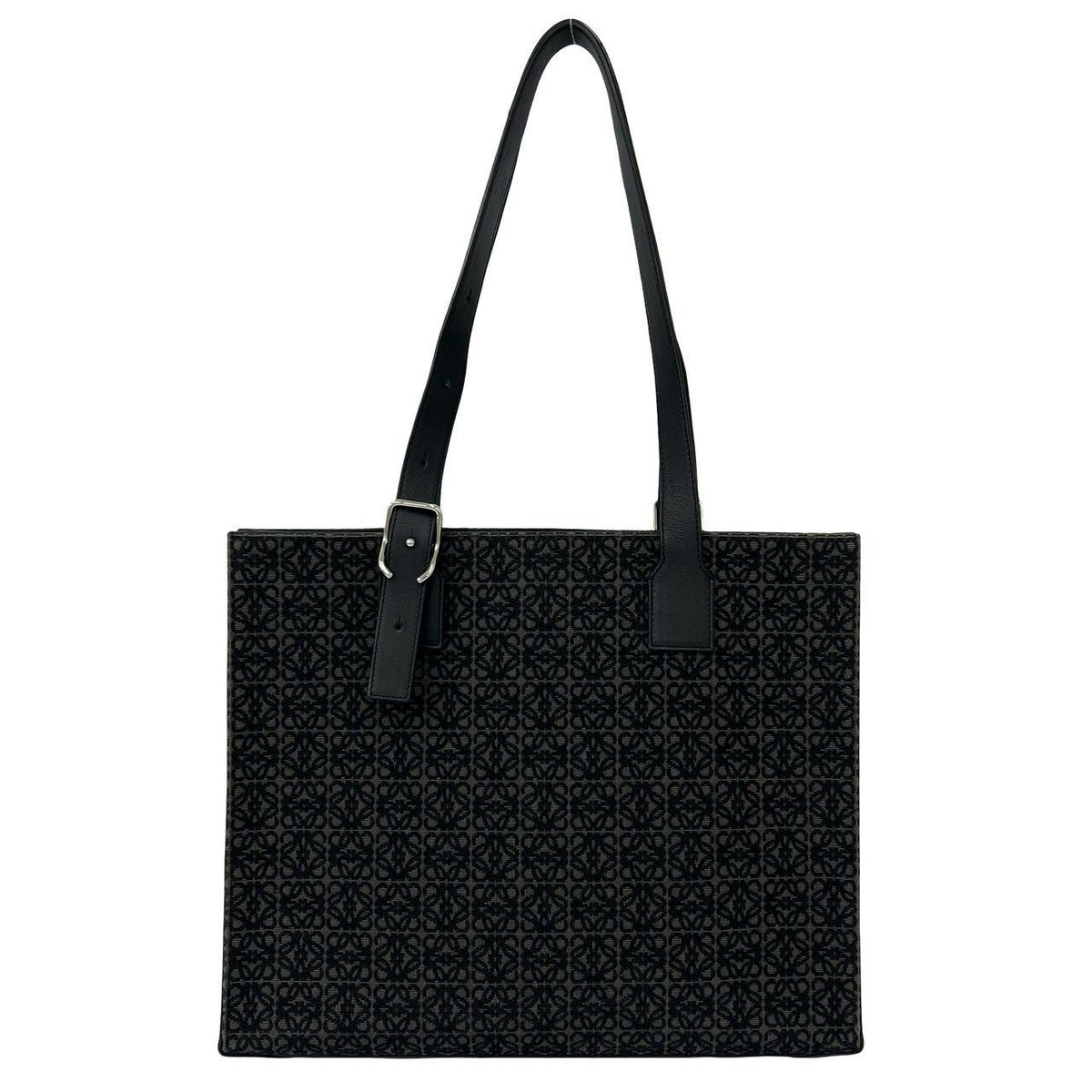 Loewe Anagram Canvas Leather Tote bag
