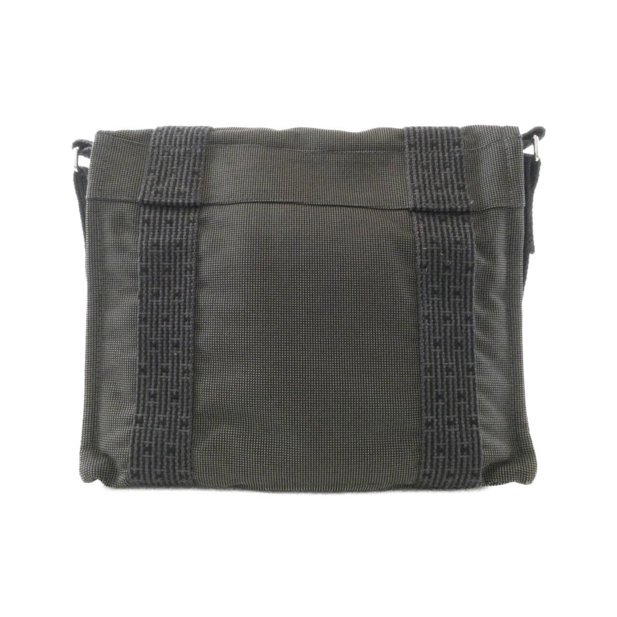 Hermes Herline Basas Canvas Shoulder Bag PM