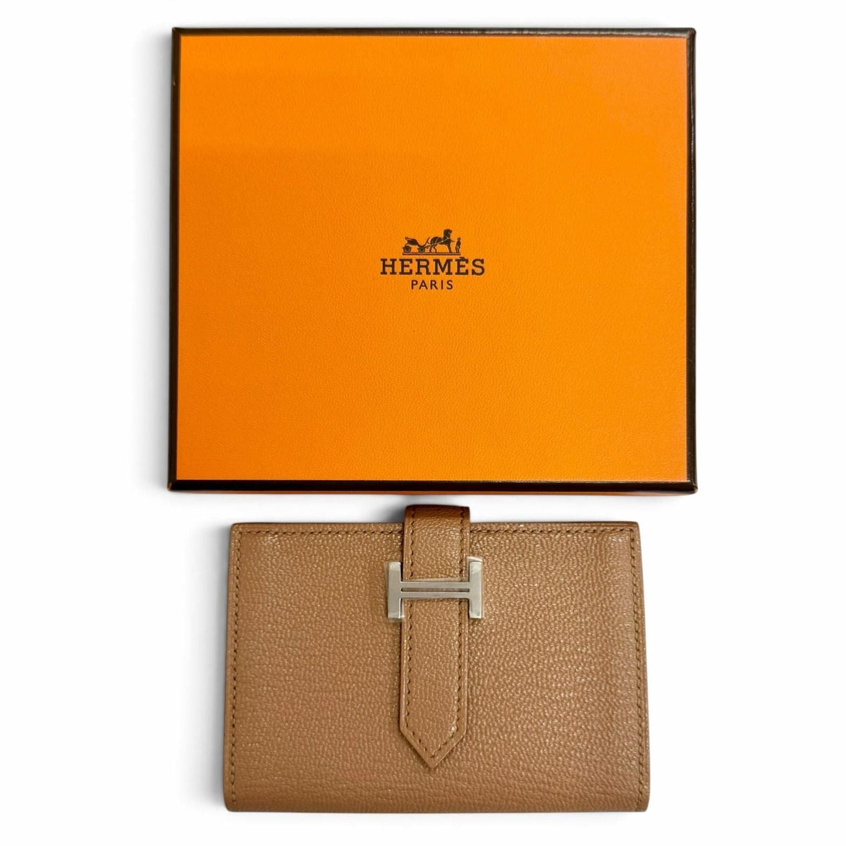 Hermes Bearn Mini Chevre Card Case