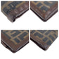 Fendi Zucca Leather Canvas Wallet