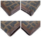 Fendi Zucca Leather Canvas Wallet
