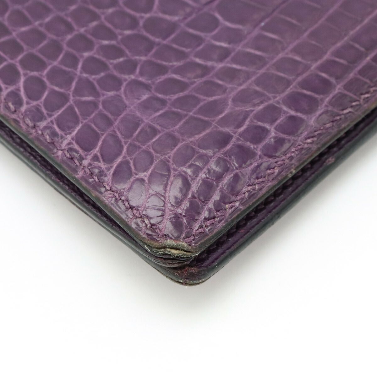 Hermes MC2 Fleming Alligator Long Wallet