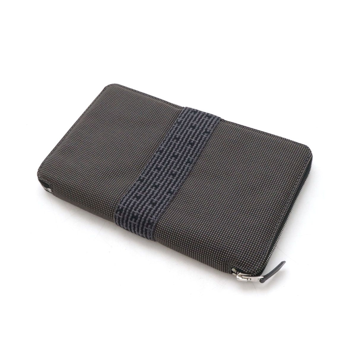 Hermes Herline Canvas Long Wallet