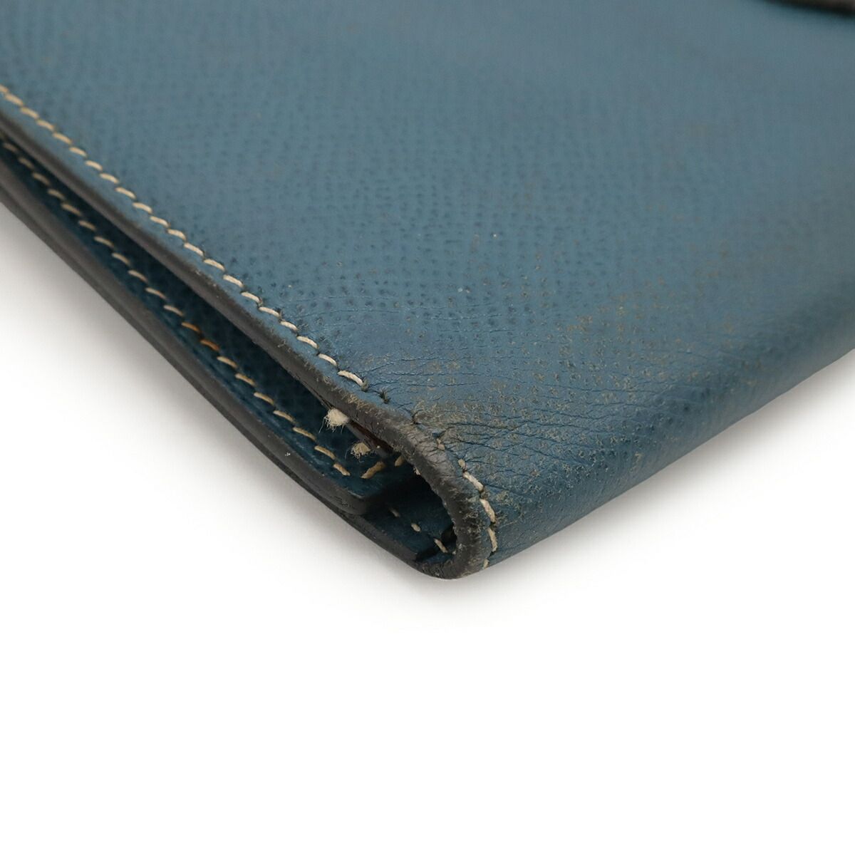 Herm s B arn 2PLIS Vau Epsom Long Wallet