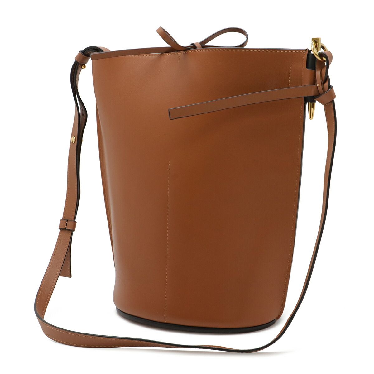 Loewe Anagram Gate Bucket Leather Shoulder Bag