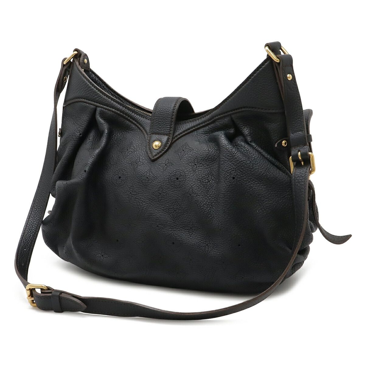 Louis Vuitton Mahina Leather Shoulder Bag
