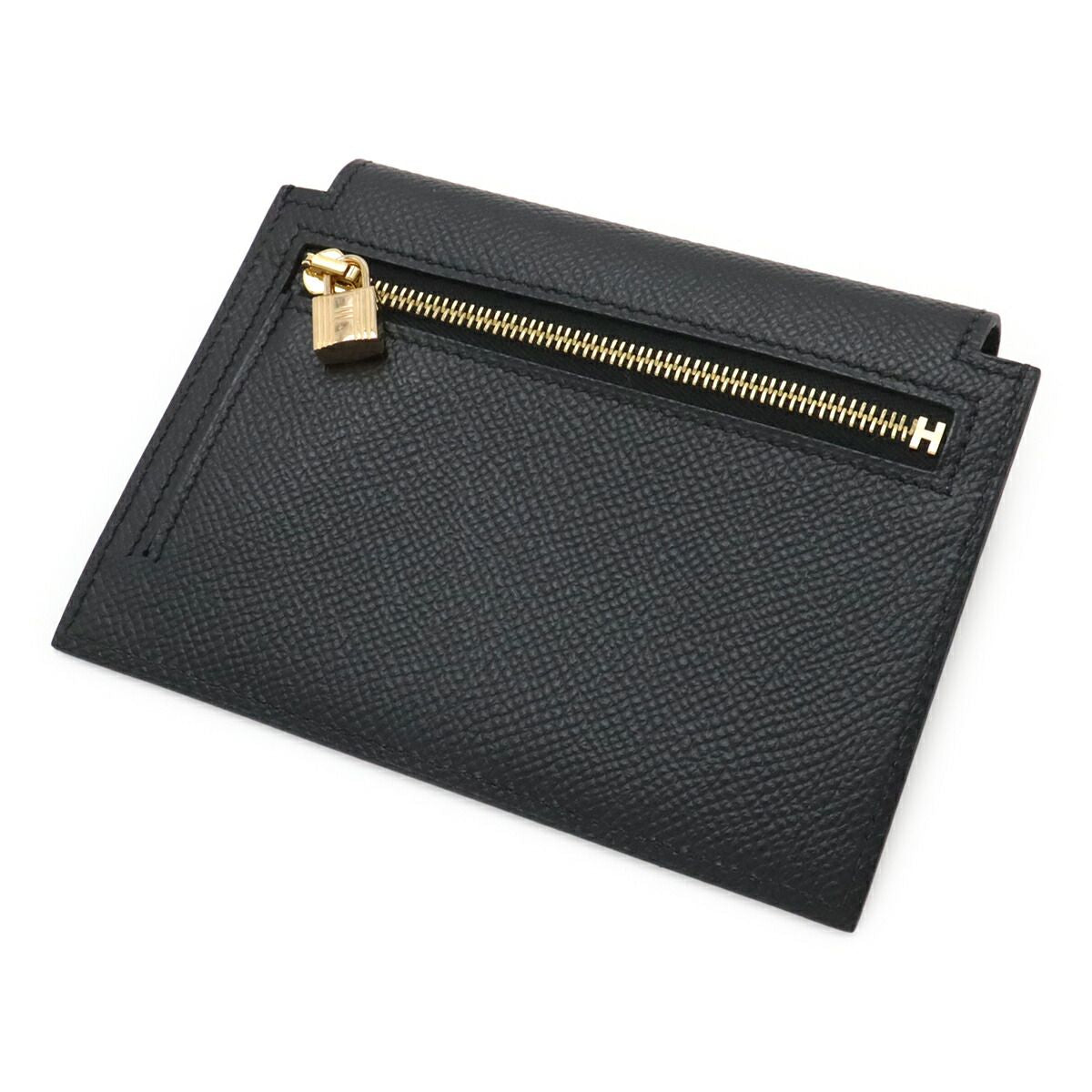 Hermes Kelly Pocket Compact Leather Coin Case