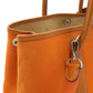 Hermes Garden Party TPM Canvas Leather Tote Bag