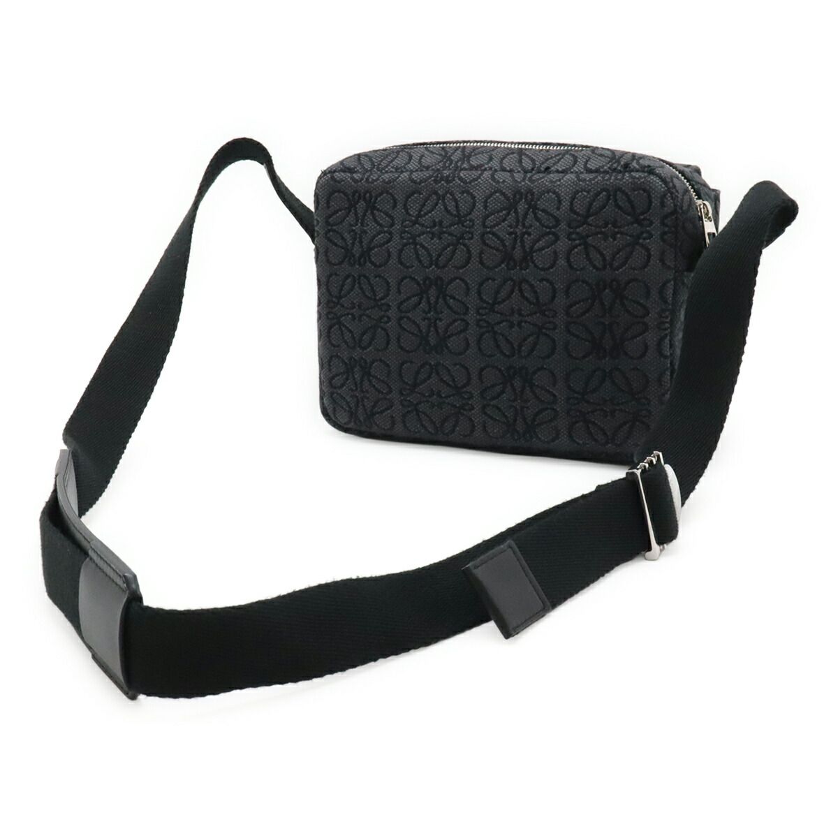 Loewe Repeat Anagram Canvas Shoulder Bag