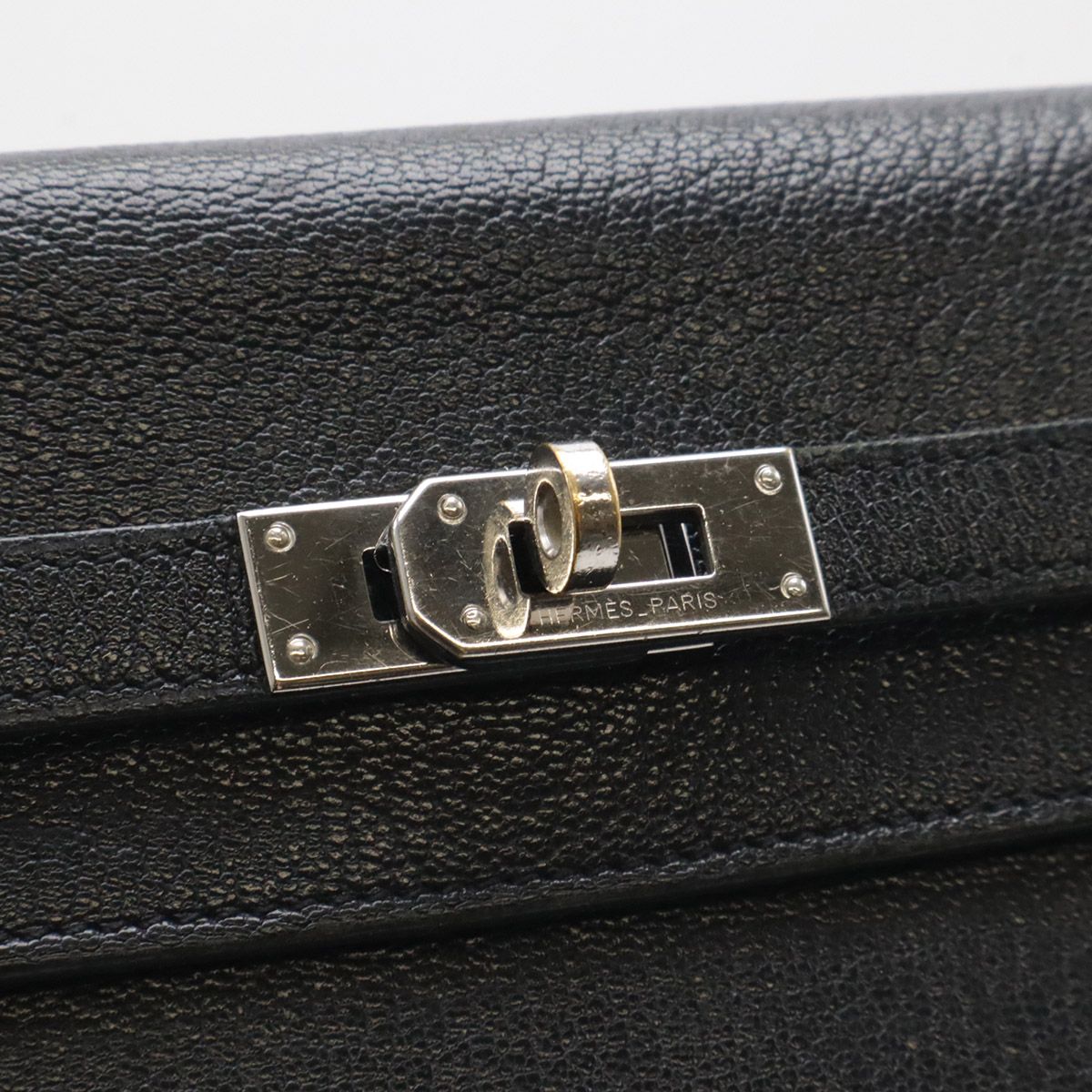 Hermes Kelly Wallet Chevre Long Wallet