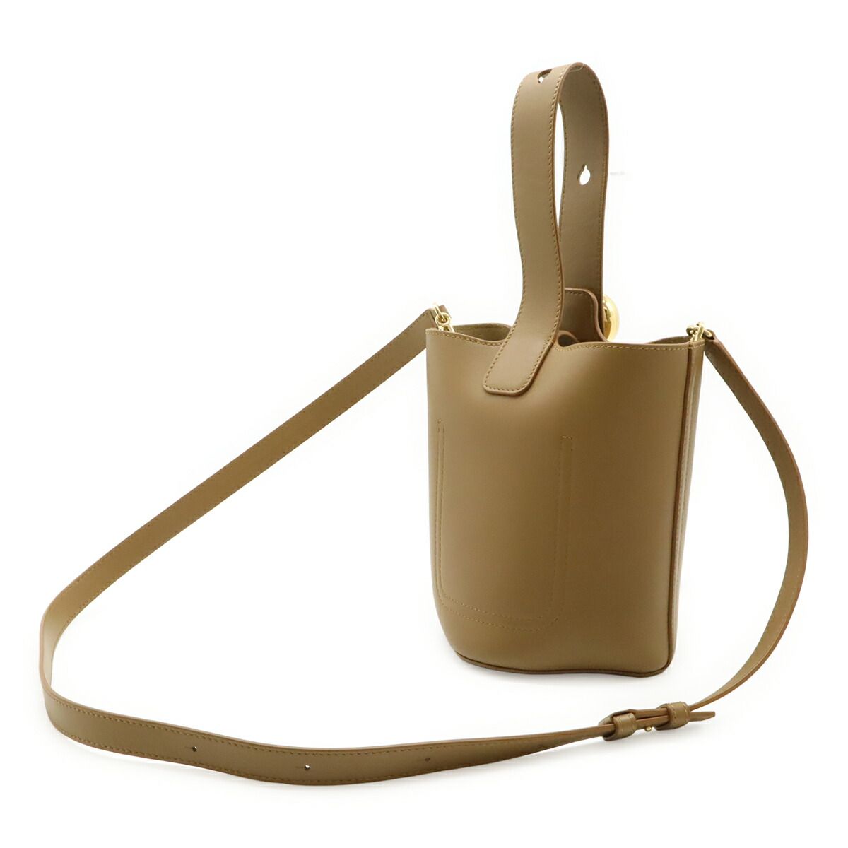 Loewe Pebble Bucket Smooth Calf Leather 2way Bag
