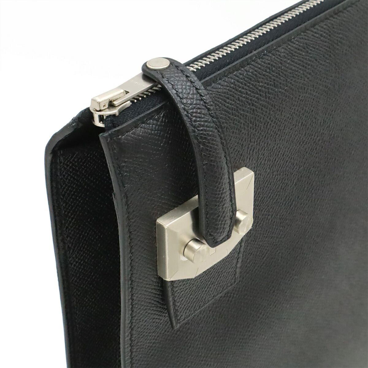 Hermes Cityhall38 Leather Clutch Bag