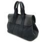 Hermes Valparaiso PM Toile Chevron Leather Handbag