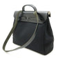 Hermes Herbag MM Canvas Leather Handbag