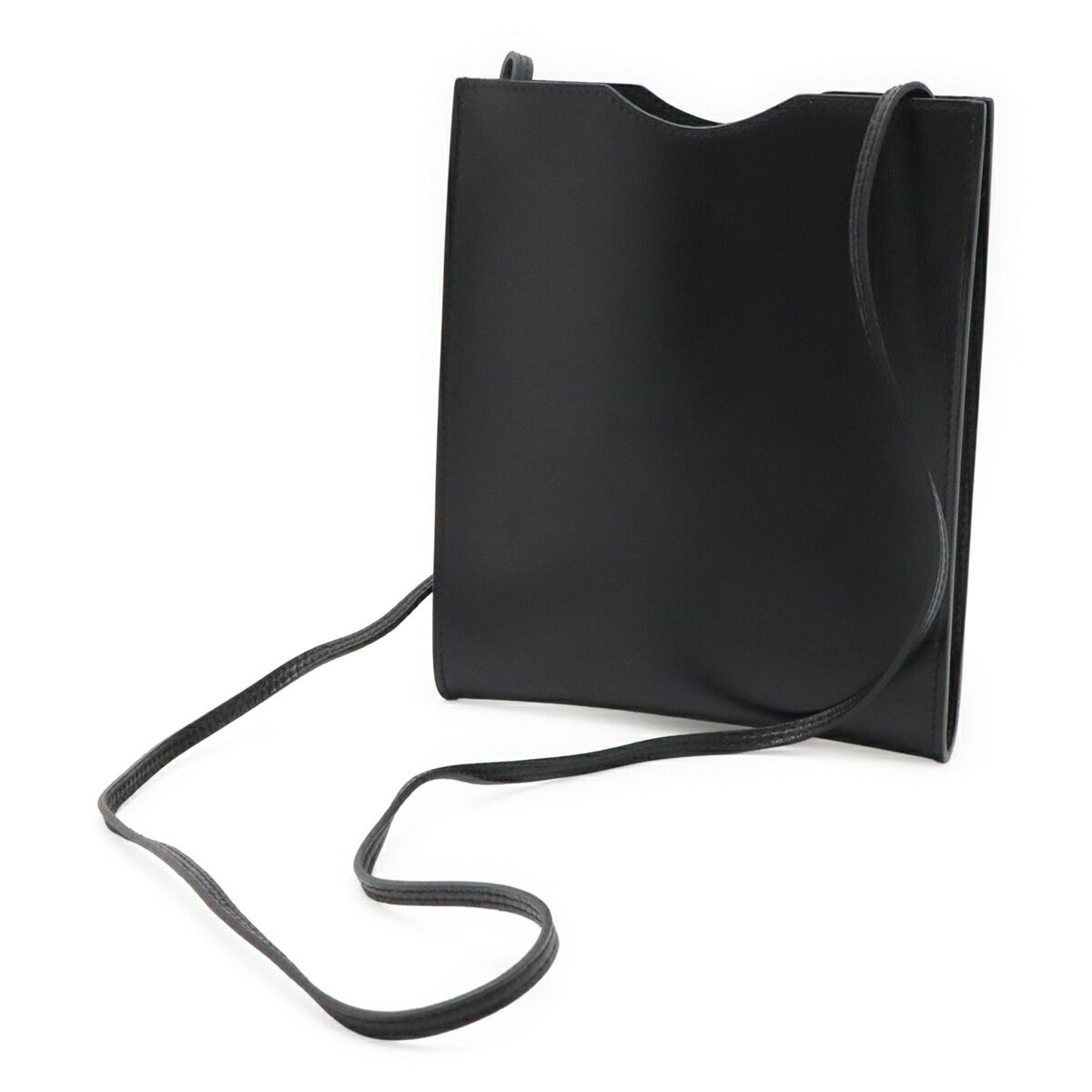 Hermes Onimetou Leather Shoulder Bag