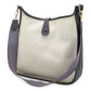 Hermes Evelyne PM Canvas Leather Shoulder Bag