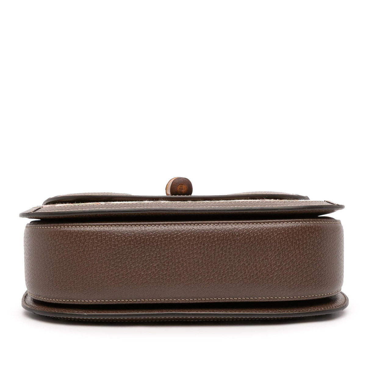 Gucci 100th Anniversary Medium Canvas 1947 Bamboo Top Handle Bag
