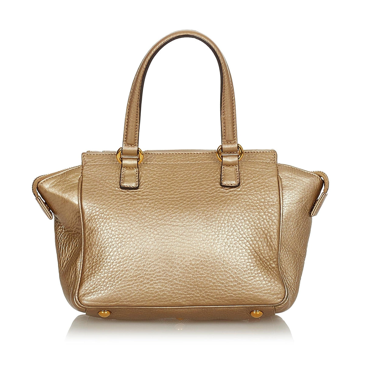 Gucci 1973 Leather Handbag (SHG-24397)