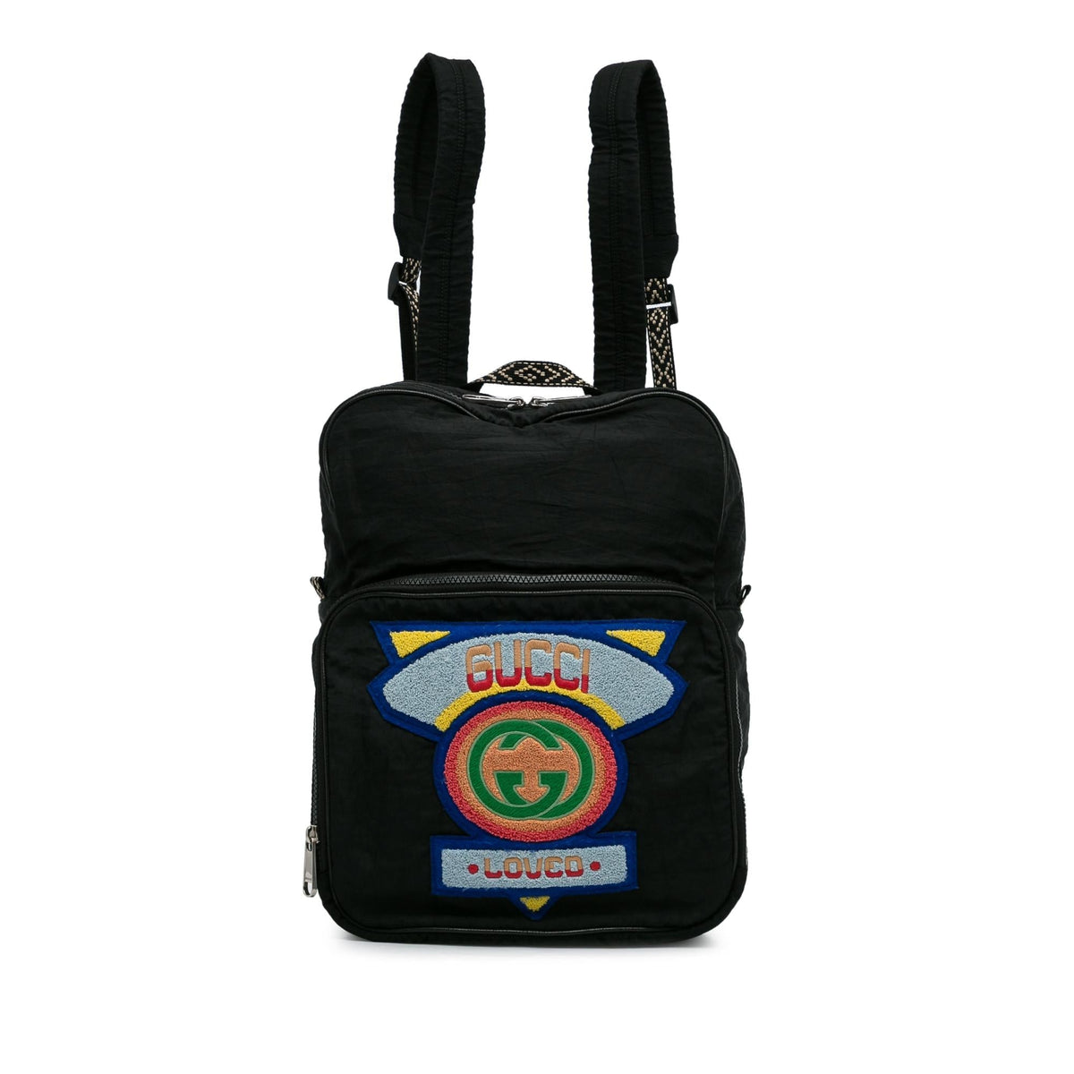 Gucci 80's Patch Backpack (SHG-uAJOdY)