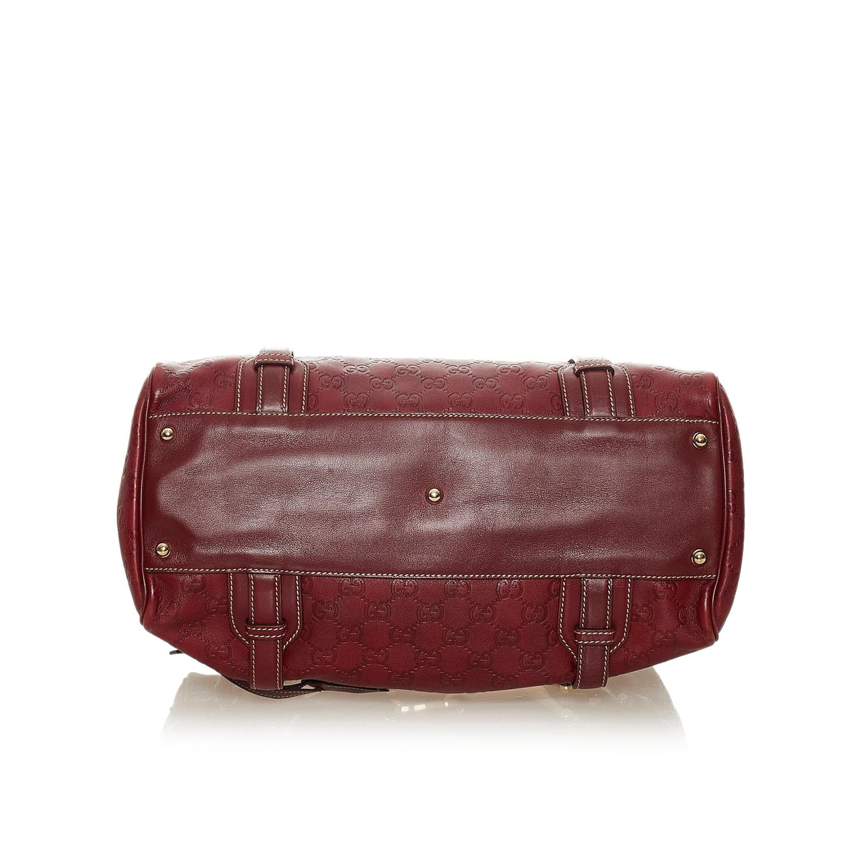 Gucci 85th Anniversary Guccissima Leather Boston Bag (SHG-28051)