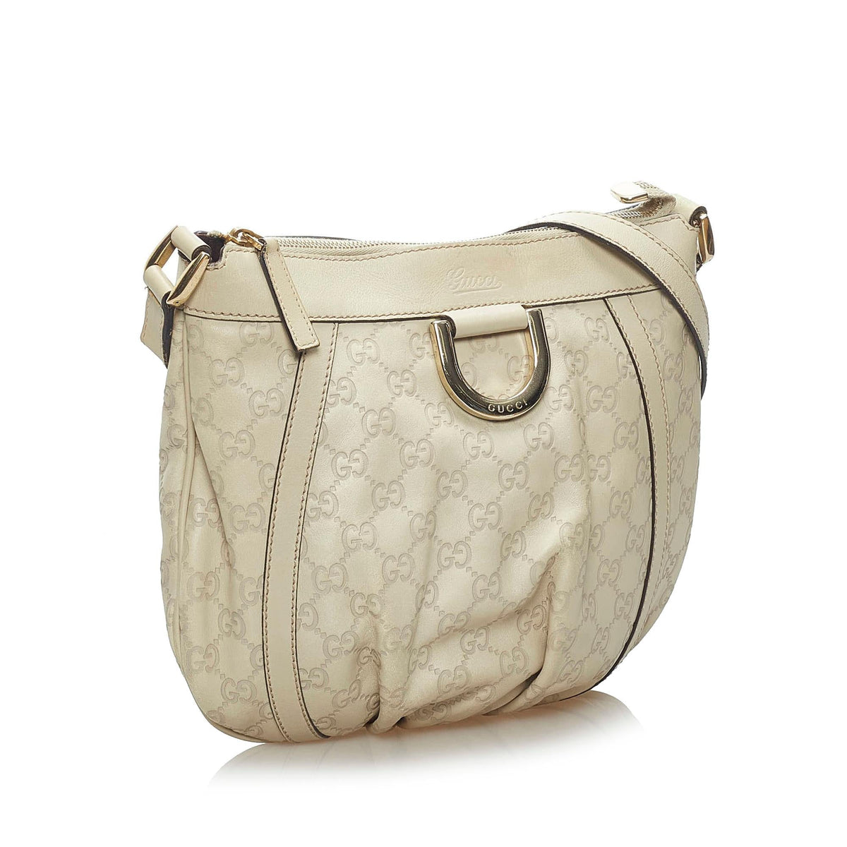 Gucci Abbey D-Ring Gucissima Crossbody Bag (SHG-34187)