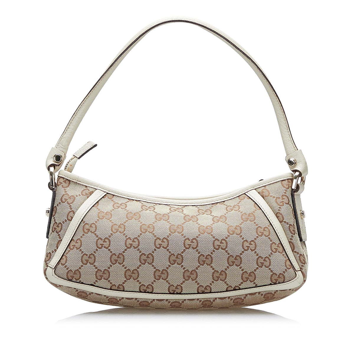 Gucci Abbey GG Canvas Baguette (SHG-37192)