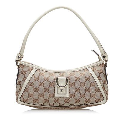 Gucci Abbey GG Canvas Baguette (SHG-37192)