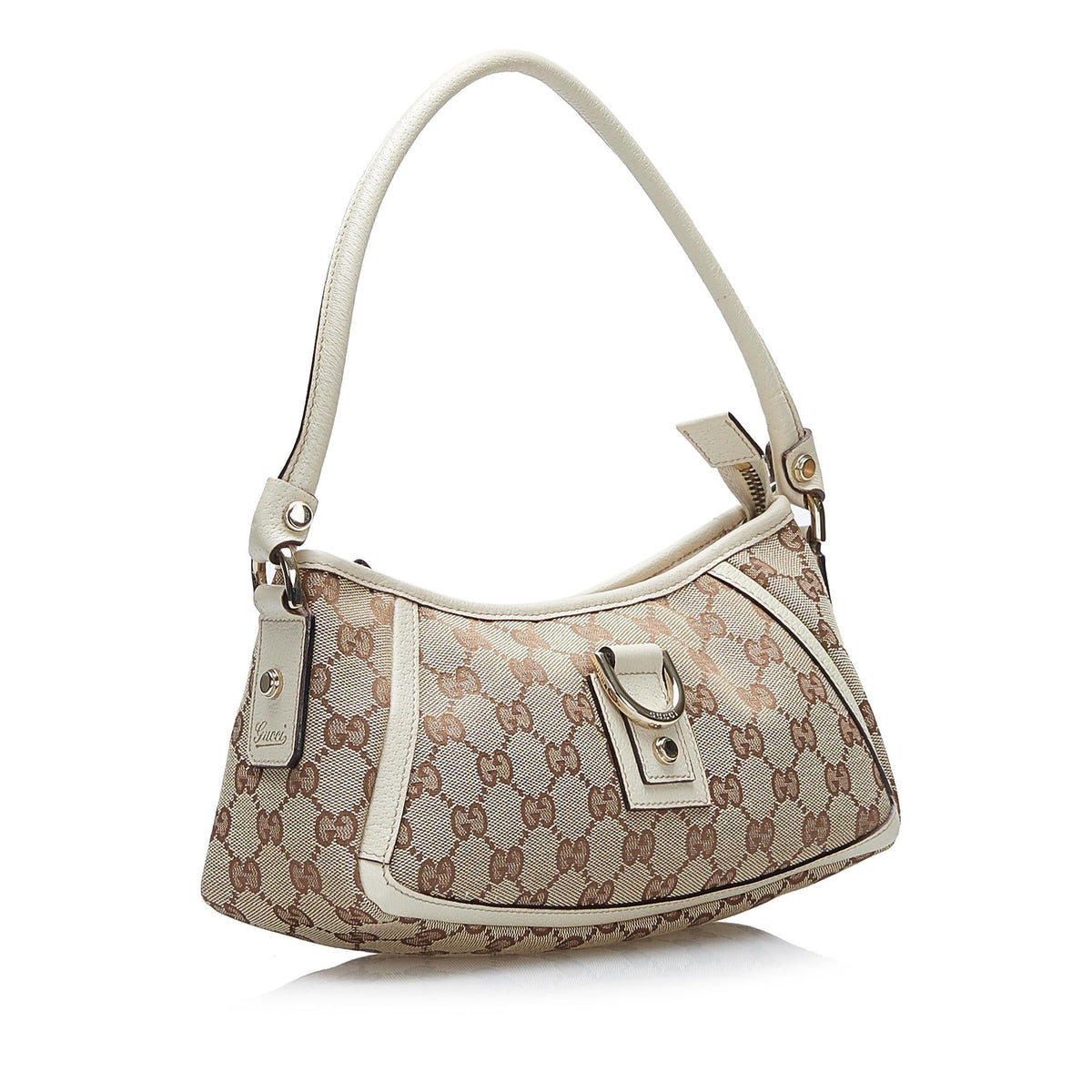 Gucci Abbey GG Canvas Baguette (SHG-37192)