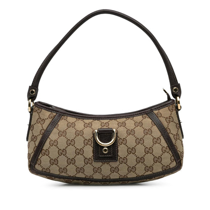 Gucci Abbey GG Canvas Baguette (SHG-1o7xzY)