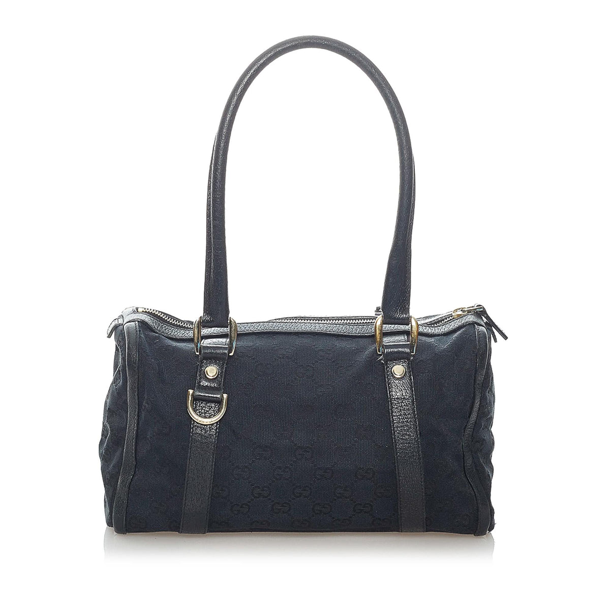 Gucci Abbey GG Canvas Boston Bag (SHG-32698)