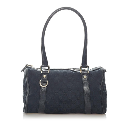 Gucci Abbey GG Canvas Boston Bag (SHG-32698)