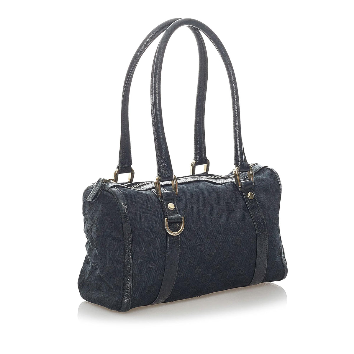 Gucci Abbey GG Canvas Boston Bag (SHG-32698)