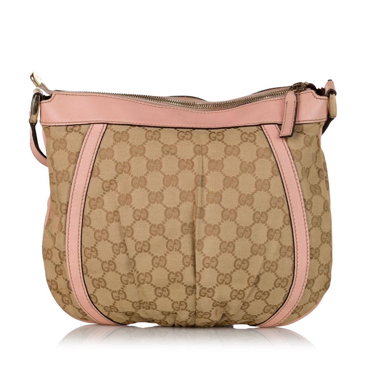 Gucci Abbey GG Canvas Crossbody (SHG-35126)