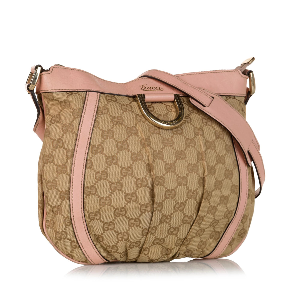 Gucci Abbey GG Canvas Crossbody (SHG-35126)