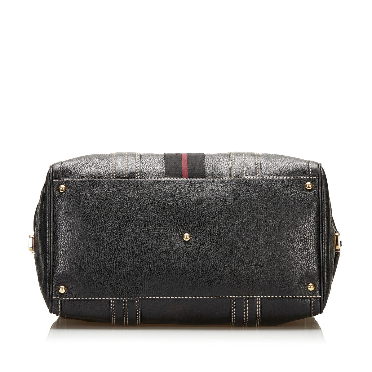 Gucci Aviatrix Leather Boston Bag (SHG-35967)