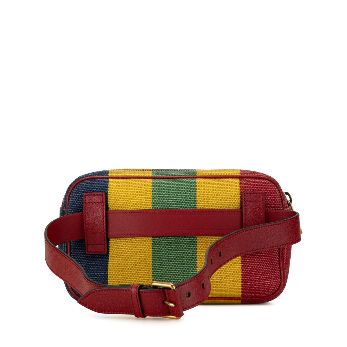 Gucci Baiadera Canvas Stripe Belt Bag