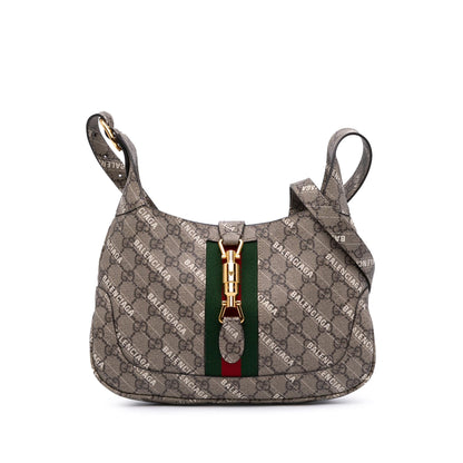 Gucci Balenciaga The Hacker Project Small GG Supreme Web Jackie 1961