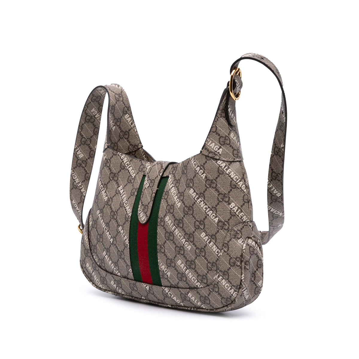Gucci Balenciaga The Hacker Project Small GG Supreme Web Jackie 1961