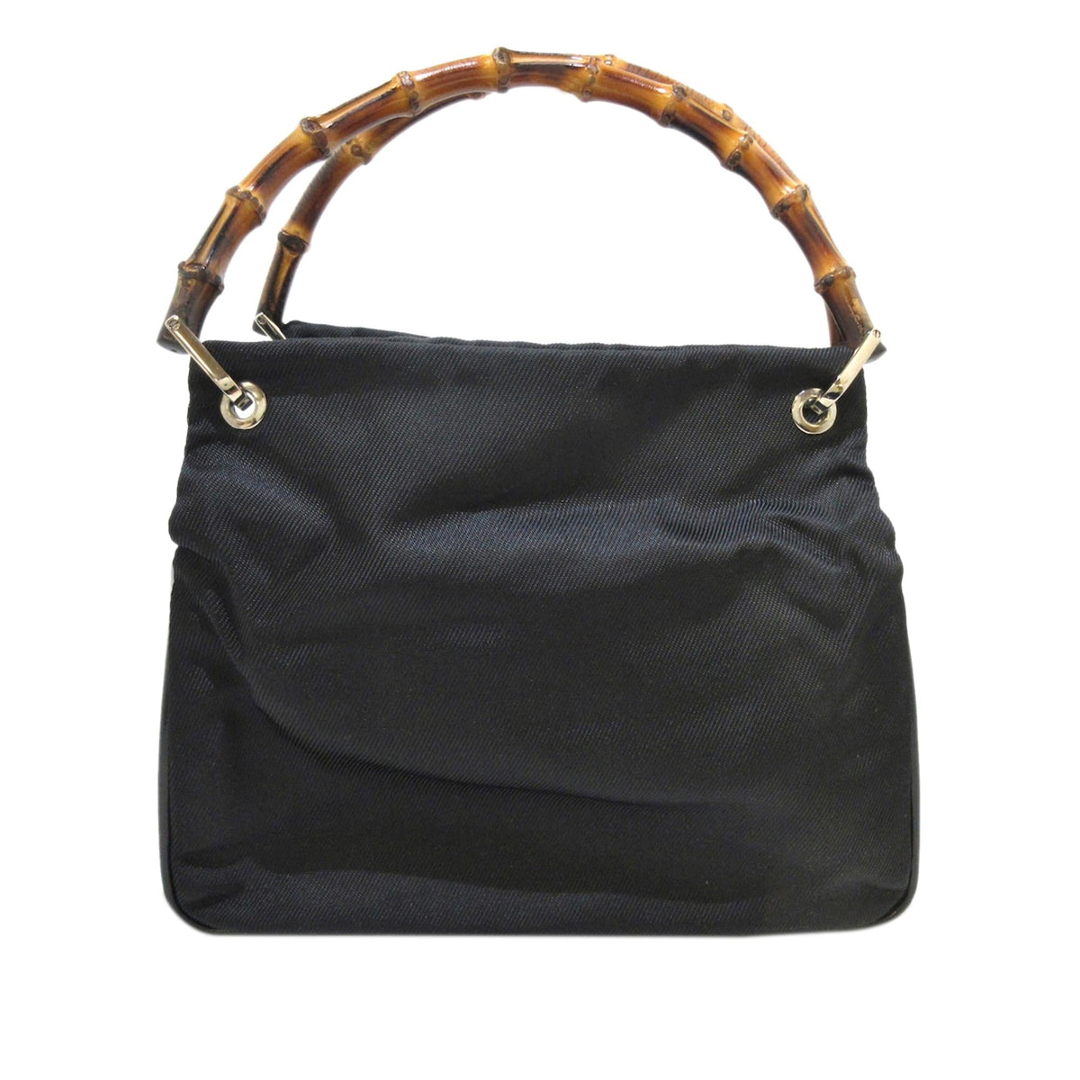 Gucci Bamboo Canvas Handbag (SHG-36138)