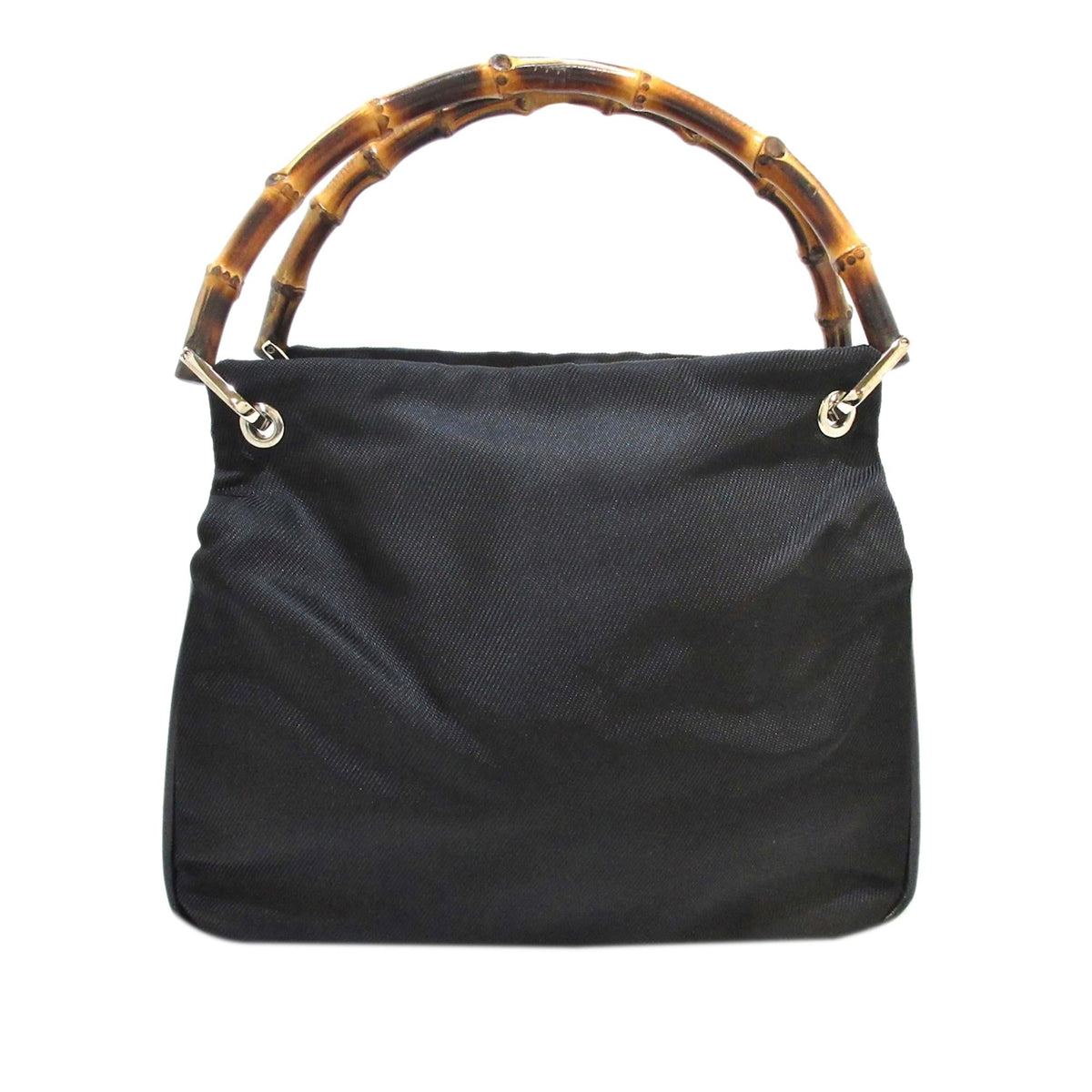 Gucci Bamboo Canvas Handbag (SHG-36138)